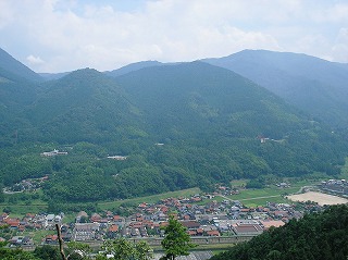 津和野城からの眺望